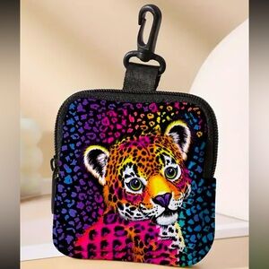BNWT!🌞 Rainbow Leopard Wallet! 🐯🌈🩷